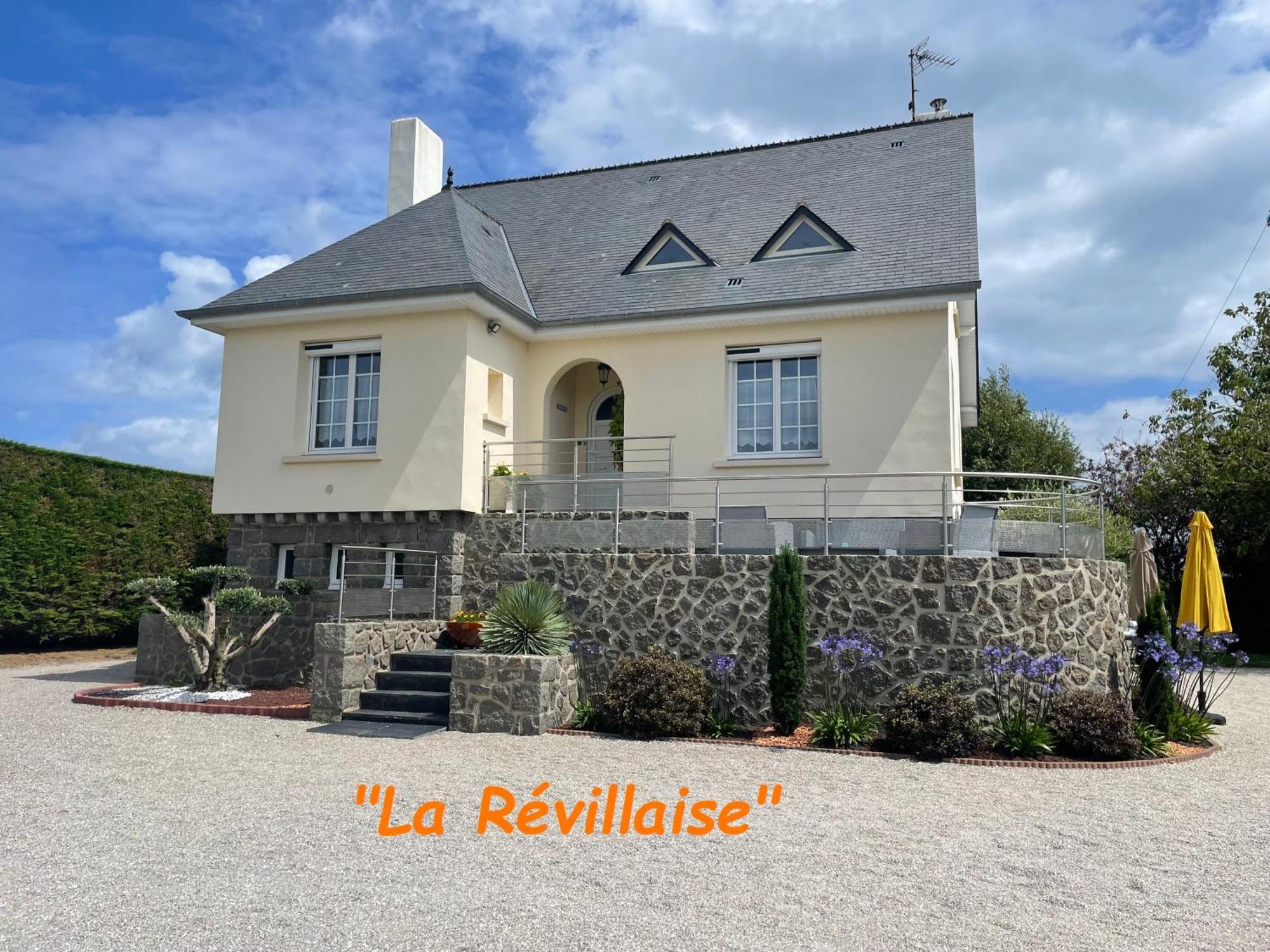 "La Revillaise" Proche Mer, Grand Jardin Clos, 2 A 5 Personnes-Adultes-Enfants- Réville Exteriér fotografie